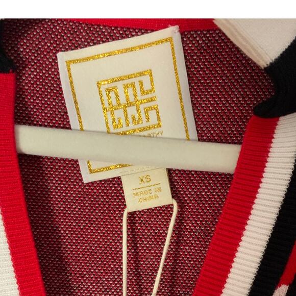 Emily MCCarthy Lolli Sweater - Red Collegiate Cheetah NWT size xs - Picture 3 of 7